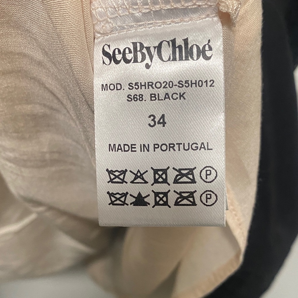 See By Chloe Silk dress size 34 - Picture 4 of 5